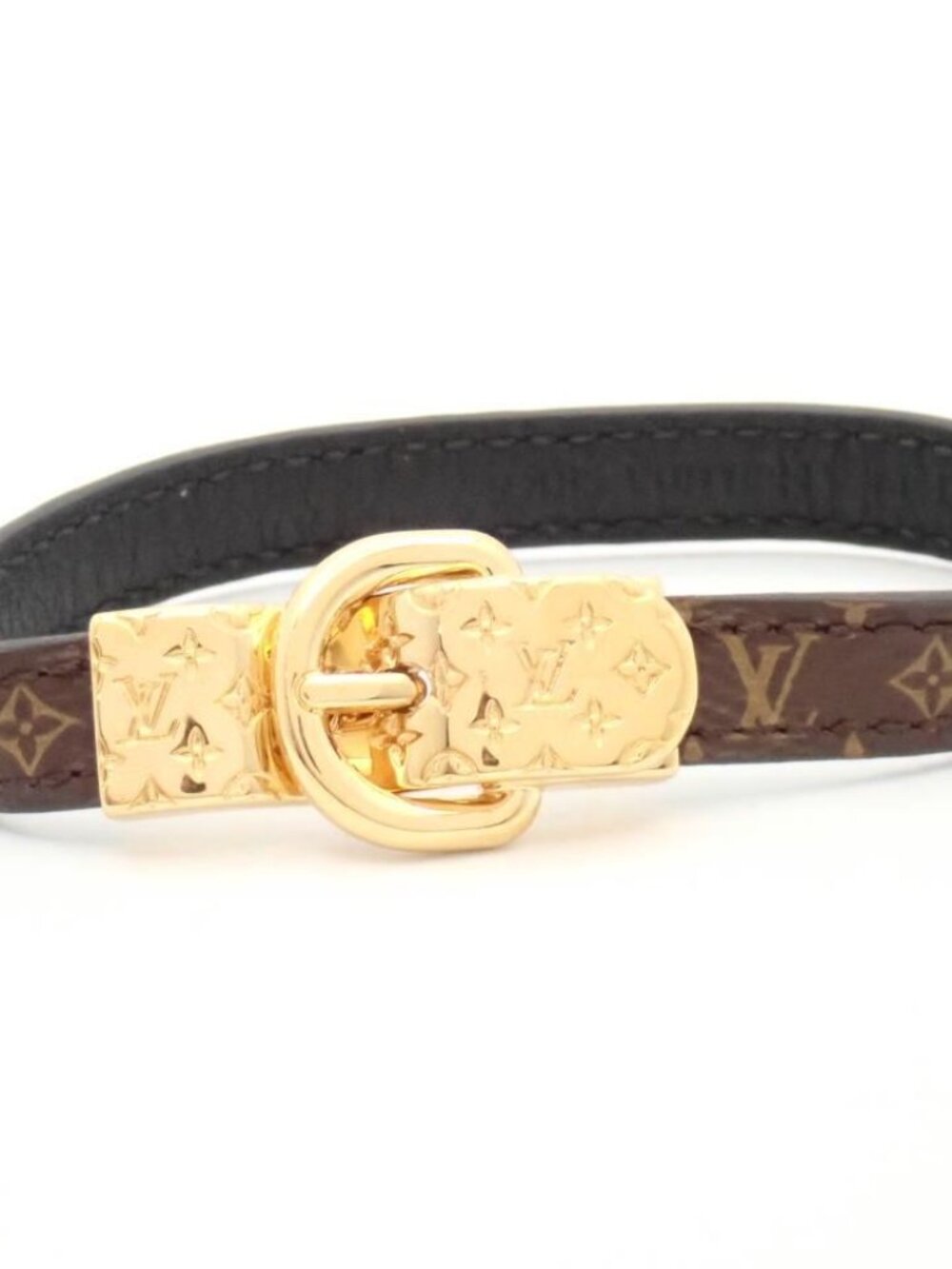 LV Mono Bracelet in Dustbag (7.5-7.75")
